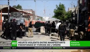 Pakistan : violents affrontements entre des manifestants anti-France et les forces de l'ordre