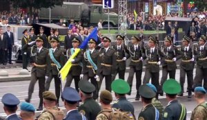 L'Ukraine fête 25 ans d'indépendance avec une parade militaire