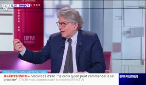 Thierry Breton: "On est le continent qui a le plus de vaccins au monde qui fonctionnent"