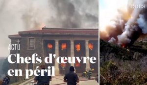 Un incendie frappe l'université du Cap et sa précieuse bibliothèque en Afrique du Sud