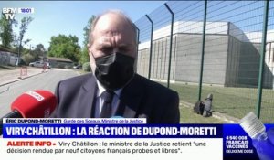 Viry-Châtillon: "Je n'ai aucun autre commentaire à faire" sur le verdict, déclare Éric Dupond-Moretti