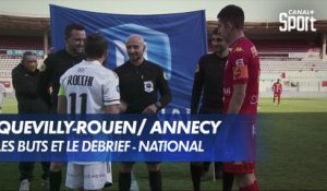 Les buts et le débrief de Quevilly-Rouen / Annecy - National