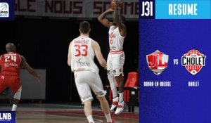 Bourg-En-Bresse vs. Cholet (93-61) - Résumé - 2020/21