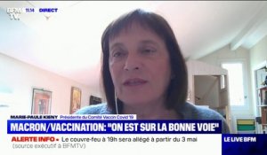 Marie-Paule Kieny, présidente du Comité Vaccin Covid-19: "Il faut sûrement élargir les populations qui vont être éligibles à la vaccination"