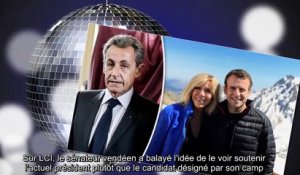 ✅ Nicolas Sarkozy pas prêt à soutenir Emmanuel Macron en 2022 -