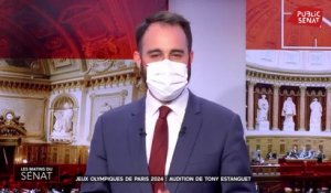Jeux olympiques de Paris 2024 : audition de Tony Estanguet - Les matins du Sénat (23/04/2021)