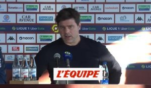 Pochettino : « Mbappé a reçu une béquille » - Foot - L1 - PSG