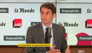 Gabriel Attal : "Aujourd'hui, on a la vaccination, qui nous permet de nous projeter avec davantage d'assurance"