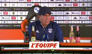 Gasset : «Catastrophique à tous les niveaux» - Foot - L1 - Bordeaux