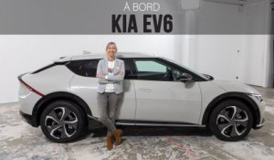 A bord de la Kia EV6 100% électrique (2021)