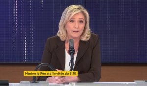"L'intégralité des attentats sur notre territoire ont été commis par des étrangers sur notre territoire", affirme Marine Le Pen
