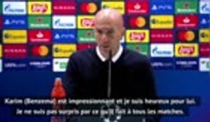 Demies - Zidane sur Benzema : "Karim est impressionnant"