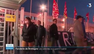 Fonderie de Bretagne : siège devant l'usine pour protester contre la mise en vente de Renault