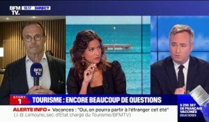 Jean-Baptiste Lemoyne: "En même temps qu'on rouvrira les terrasses, il sera possible pour les hôteliers d'assurer la restauration uniquement pour leurs clients d'hôtels"