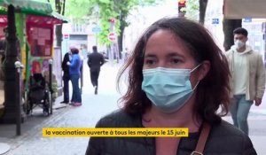 Covid-19 : la vaccination ouverte à tous les adultes à partir du 15 juin