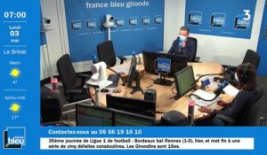 03/05/2021 - La matinale de France Bleu Gironde