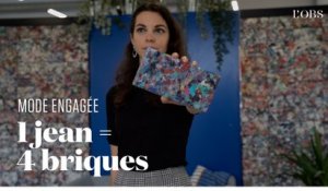 Elle fabrique des briques en textile recyclé pour lutter contre la fast fashion