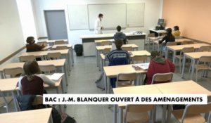 Bac : Jean-Michel Blanquer ouvert à des aménagements