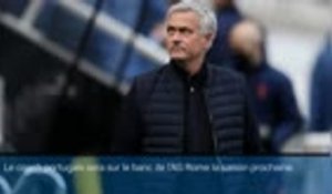 Transferts - Mourinho, nouvel entraîneur de l'AS Rome
