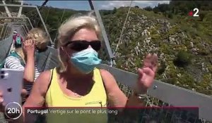 Portugal : le pont pédestre suspendu le plus long du monde a été inauguré