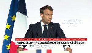 Emmanuel Macron, sur Napoléon : «De l'empire, nous avons renoncé au pire et, de l'empereur, nous avons embelli le meilleur»