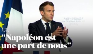 Ce qu'a dit Emmanuel Macron sur Napoléon Bonaparte pour le bicentenaire de sa mort