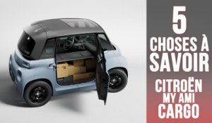 My AMI Cargo, 5 choses à savoir sur la version utilitaire de la Citroën AMI