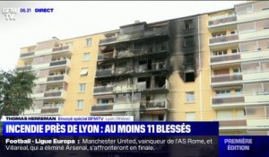 Incendie près de Lyon: un immeuble de huit étages ravagés mais un bilan humain miraculeux
