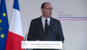 Plan Val-d’Oise : intervention du Premier ministre Jean Castex depuis Gonesse