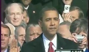 INVESTITURE OBAMA – 18 h, Barack Obama prête serment (VOSTF)