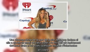 Mariah Carey menace de procès un rappeur qui a samplé un de ses morceaux