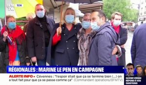 Marine Le Pen en campagne pour les Régionales - 15/05