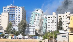 Gaza : un immeuble abritant Al-Jazeera et l'agence AP pulvérisé par des missiles israéliens
