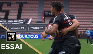 TOP 14 - Essai de Dimitri DELIBES (ST) - Stade Toulousain - Aviron Bayonnais - J24 - Saison 2020/2021