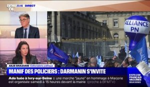 Manif des policiers: Darmanin s’invite - 17/05