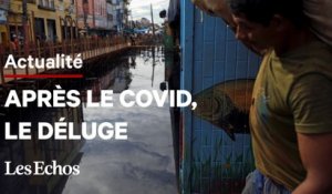 Au Brésil, la ville-épicentre la pandémie de Covid est sous l’eau