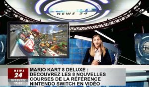 Mario Kart 8 Deluxe : Découvrez 8 nouveaux jeux référencés pour Nintendo Switch en vidéo