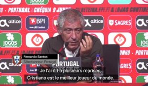 Fernando Santos évoque le futur de Ronaldo