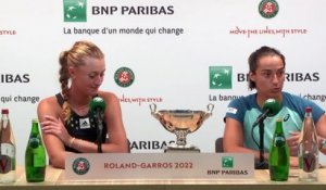 Roland-Garros 2022 - Caroline Garcia et Kristina Mladenovic : "Six ans après, c'est beaucoup de frissons et d'émotions de gagner un 2e Roland-Garros"
