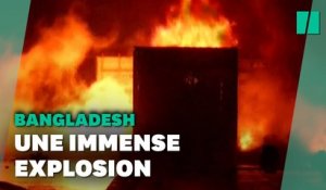 Au Bangladesh, une explosion dans entrepôt fait des dizaines de morts