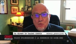 Vague d’agressions à la seringue : Le Dr Daniel Simeca, médecin généraliste, invité de « Crimes » sur NRJ12 - VIDEO