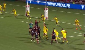 TOP 14 - Essai de Yanis CHARCOSSET (LOU) - LOU Rugby - Stade Rochelais - J26 - Saison 2021:2022