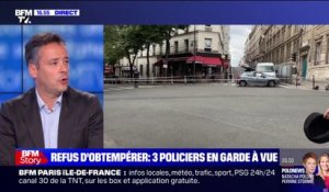 Refus d'obtempérer à Paris: les policiers "se sont senti en danger pour eux-mêmes et pour autrui", affirme François Bersani