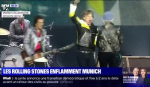 Les Rolling Stones enflamment Munich pour le début de leur tournée européenne