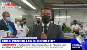 Emmanuel Macron: "Le vaccin est le seul moyen de nous sortir de l'épidémie"
