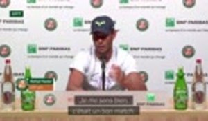 Roland-Garros - Nadal : "Un plaisir d'affronter Richard une fois de plus"
