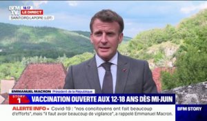 Emmanuel Macron: "Il y a dans le secteur du tourisme des propositions d'emploi partout sur le territoire"