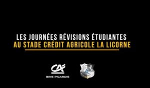 Journées Révisions Etudiantes au Stade Crédit Agricole la Licorne !