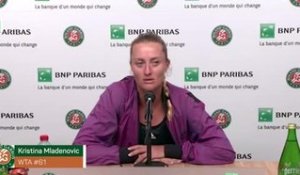 Roland-Garros - Mladenovic : "Je ne me sentais pas bien"