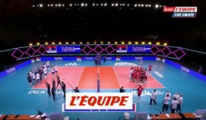 L'équipe de France s'incline face à la Serbie - Volley - LDN